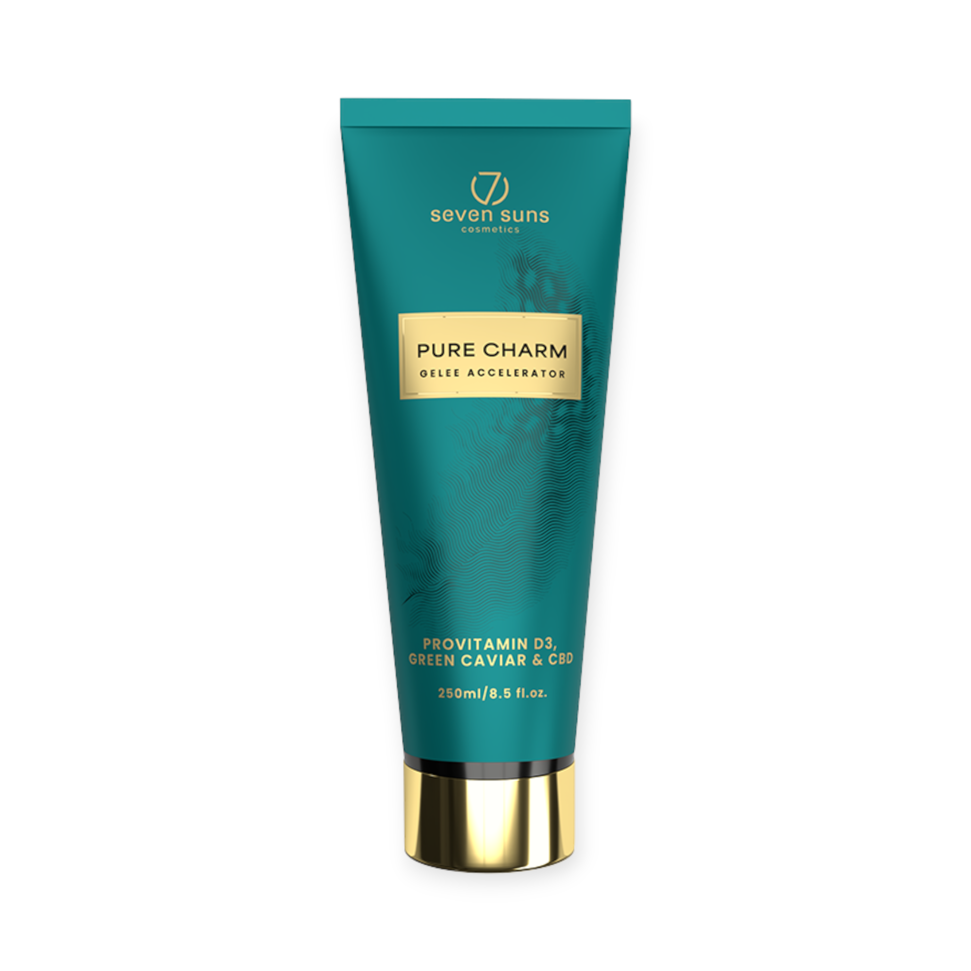 7Suns Golden Pure Charm 150X Accelerator de bronz cu ulei de cânepă și CBD - Imagine 1