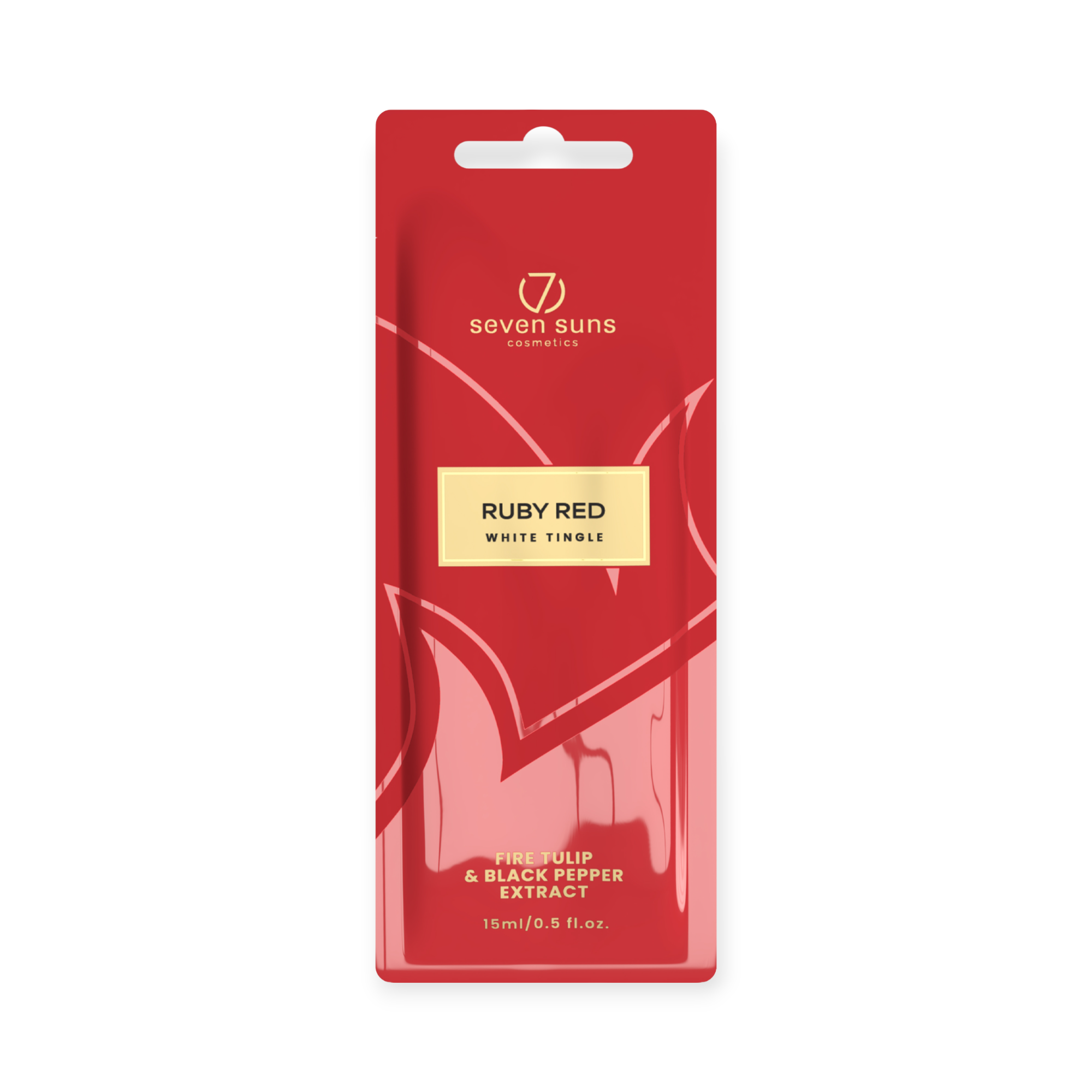 7Suns Golden RUBY RED! 300X Bronzant cu efect tingle și hidratare intensă - Imagine 2