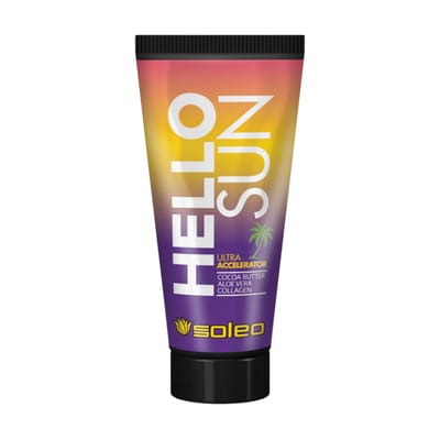 Soleo HELLO SUN – Accelerator bronzare cu colagen și unt de cacao