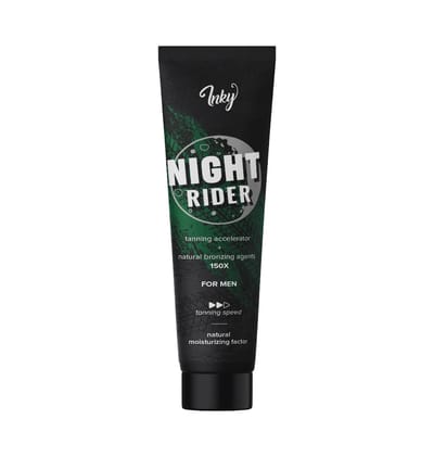 Inky Night Rider Accelerator bronzare bărbați 150X cu bronzant natural