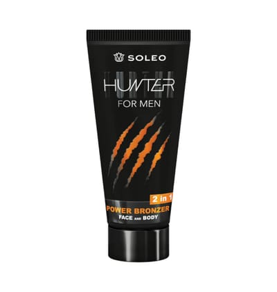 Soleo Hunter – Bronzant puternic pentru bărbați față & corp