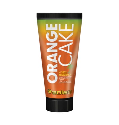 Soleo ORANGE CAKE – Accelerator bronz cu tyrozina și uleiuri exotice