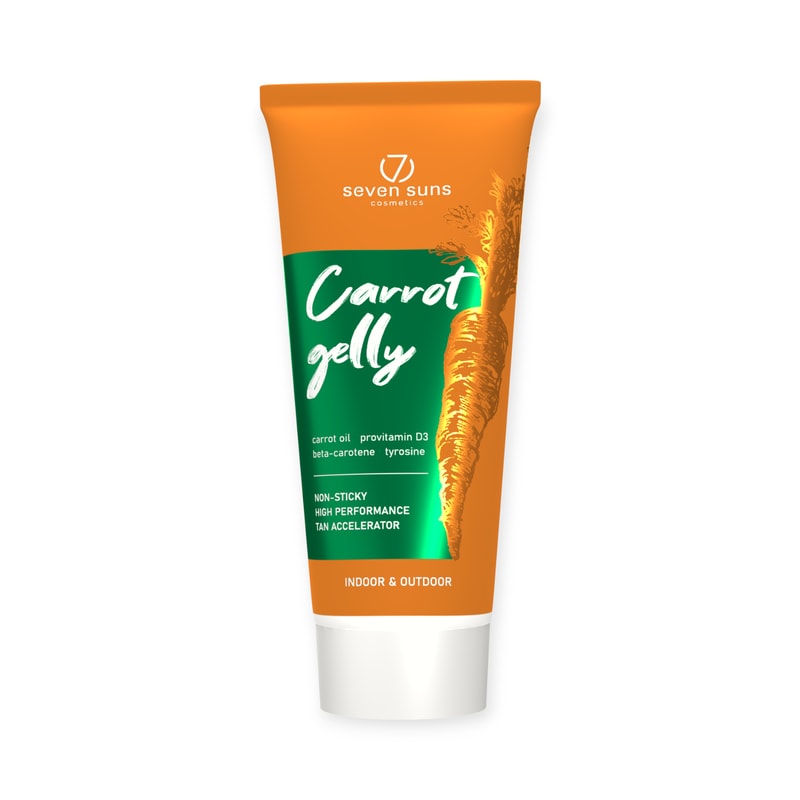 7Suns Special Carrot Gelly 100X Gel accelerator de bronz cu caroten