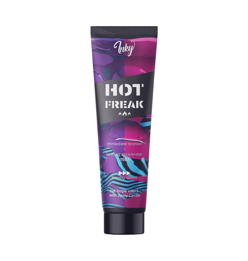 Inky Hot Freak Accelerator bronzare 150X cu efect Tingle