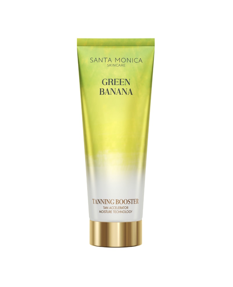 Santa Monica GREEN BANANA – Balsam de corp hidratant și amplificator de bronzare