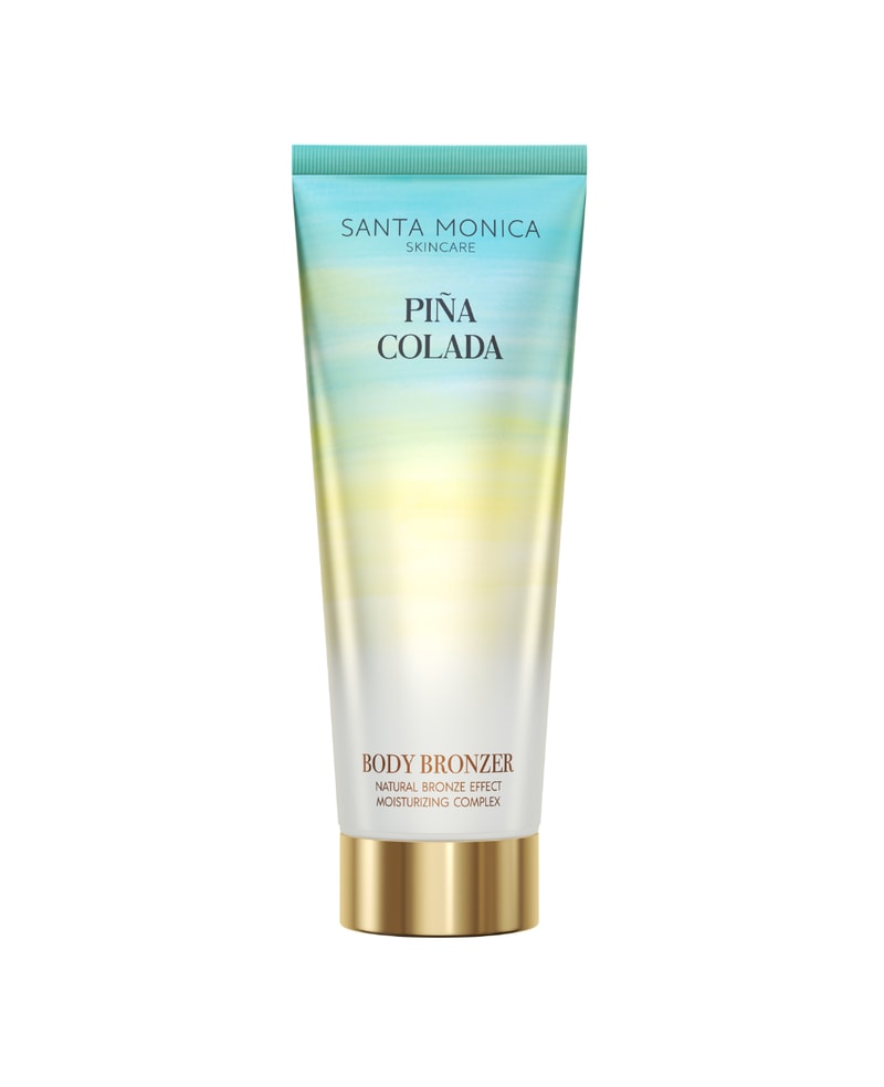 Santa Monica PINA COLADA – Bronzer pentru corp cu Aloe Vera și efect de bronz subtil