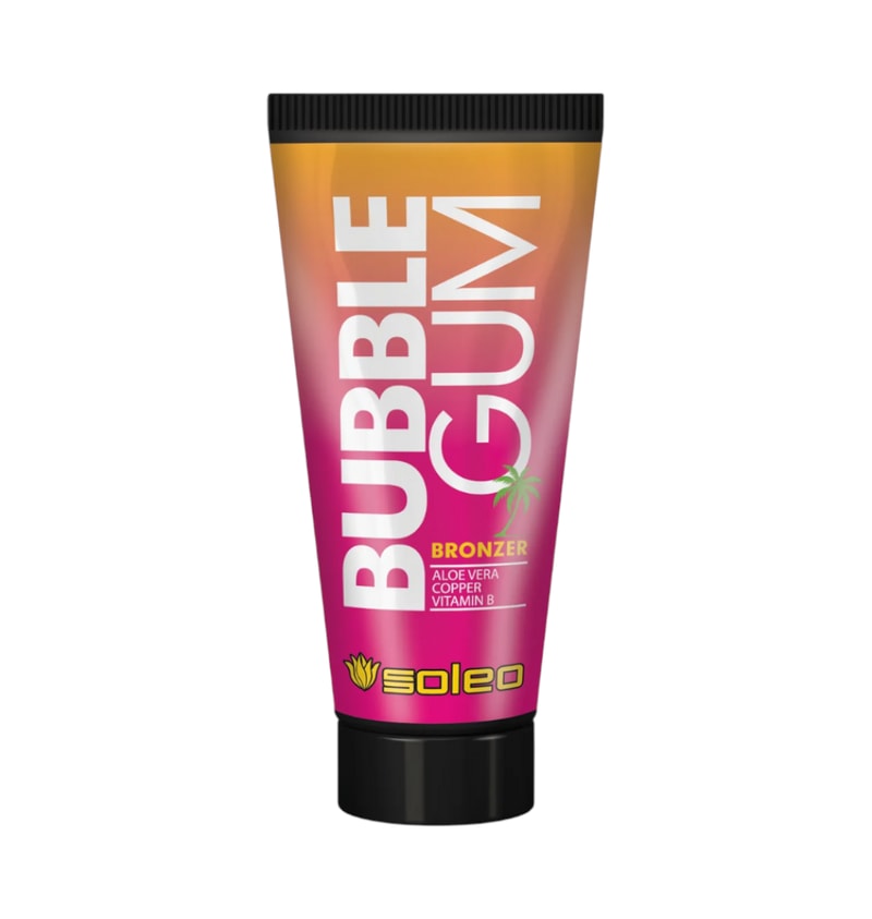 Soleo BUBBLE GUM – Accelerator bronzare cu bronzant și tyrozina