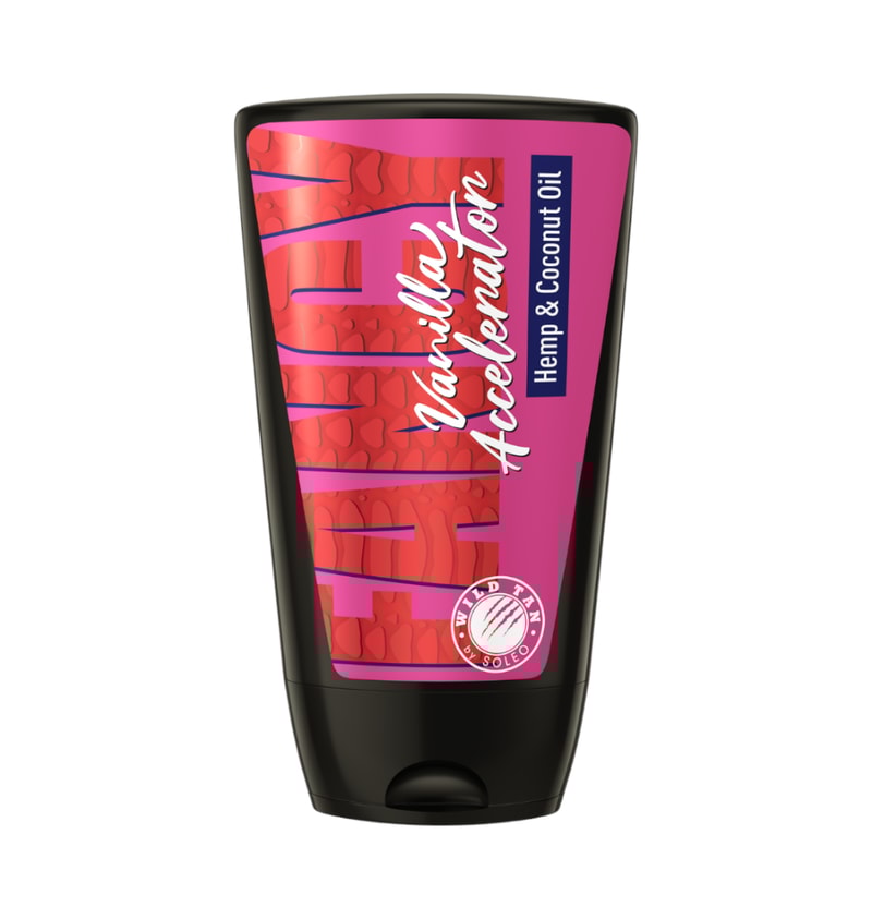 Soleo FANCY VANILLA ACCELERATOR – Accelerator de bronzare cu ulei de cânepă și cocos