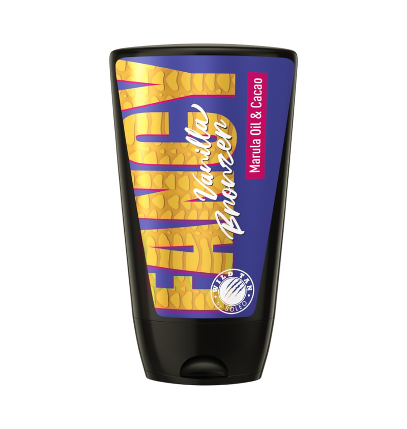 Soleo FANCY VANILLA BRONZER – Accelerator bronzare cu DHA și ulei de Marula