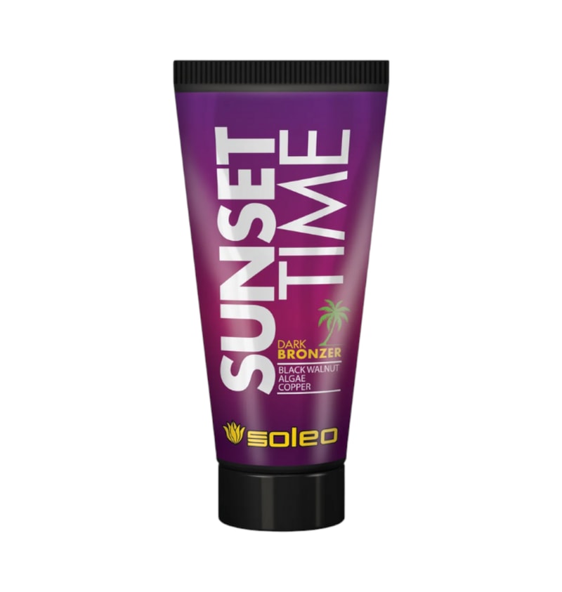 Soleo SUNSET TIME – Accelerator bronzare cu bronzant și efect anti-age