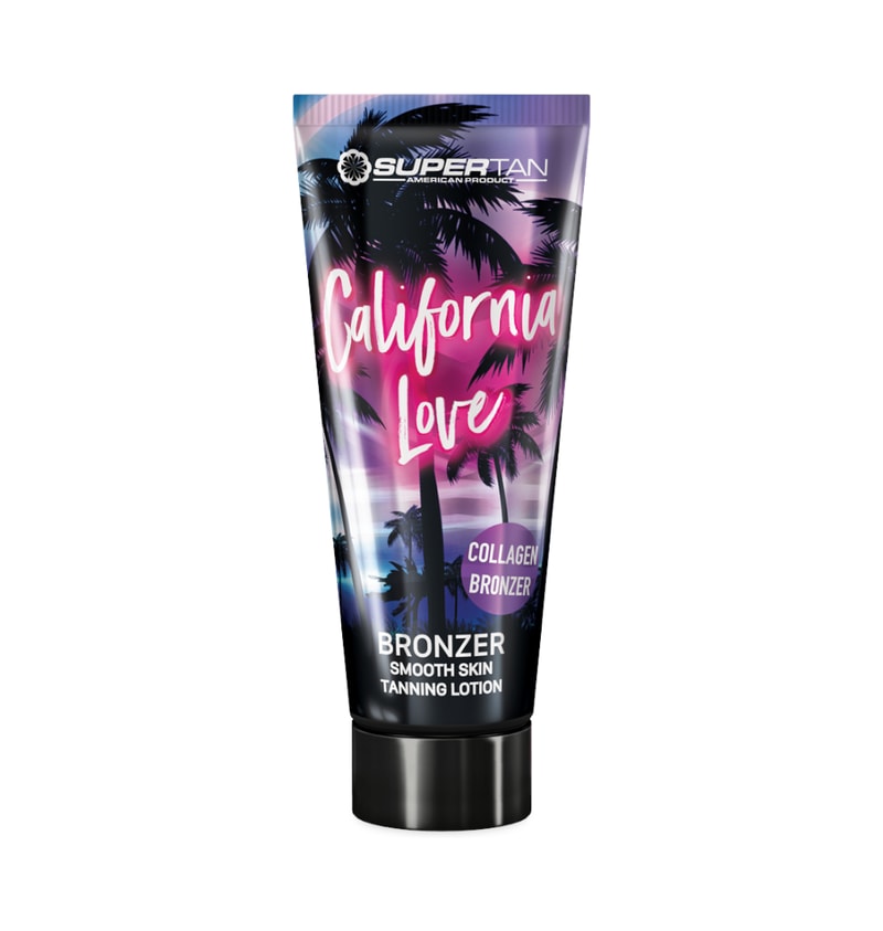 Supertan California CALIFORNIA LOVE BRONZER – Accelerator de bronzare cu colagen și bronzant activ