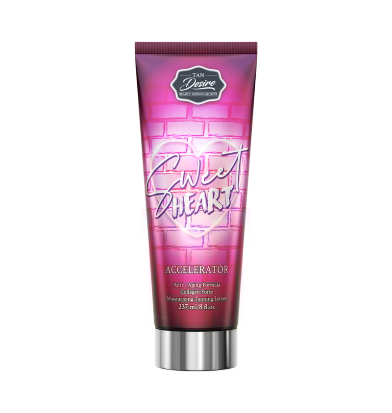 Tan Desire SWEET HEART – Accelerator de bronzare cu colagen