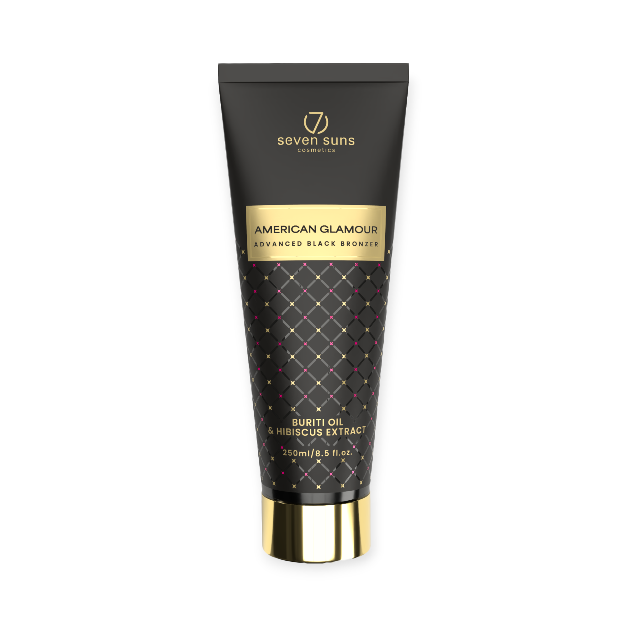 7Suns Golden AMERICAN GLAMOUR 300X Accelerator de bronzare cu bronzant intens și hidratare profundă