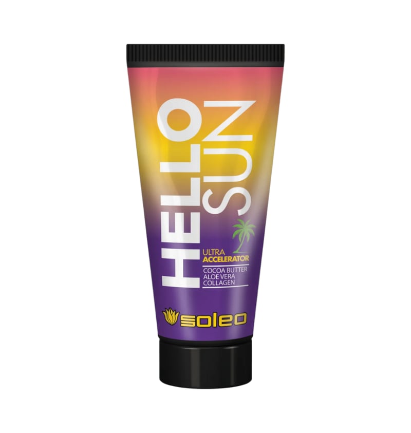 Soleo HELLO SUN – Accelerator bronzare cu colagen și unt de cacao