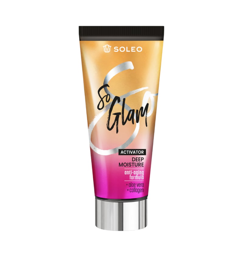 Soleo SO GLAM – Accelerator de bronzare cu colagen și efect glamour