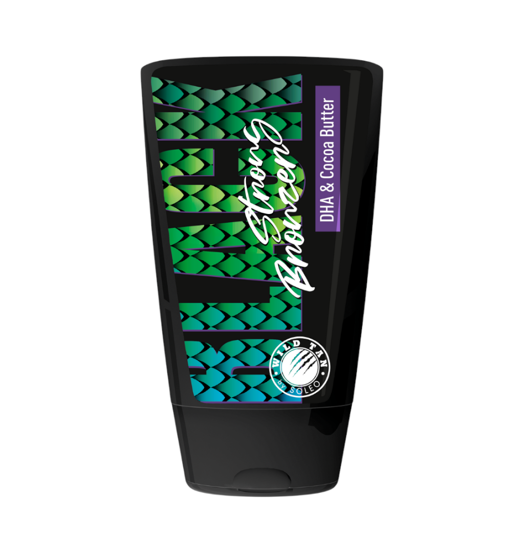Soleo BLACK STRONG BRONZER – Accelerator bronzare cu DHA și unt de cacao