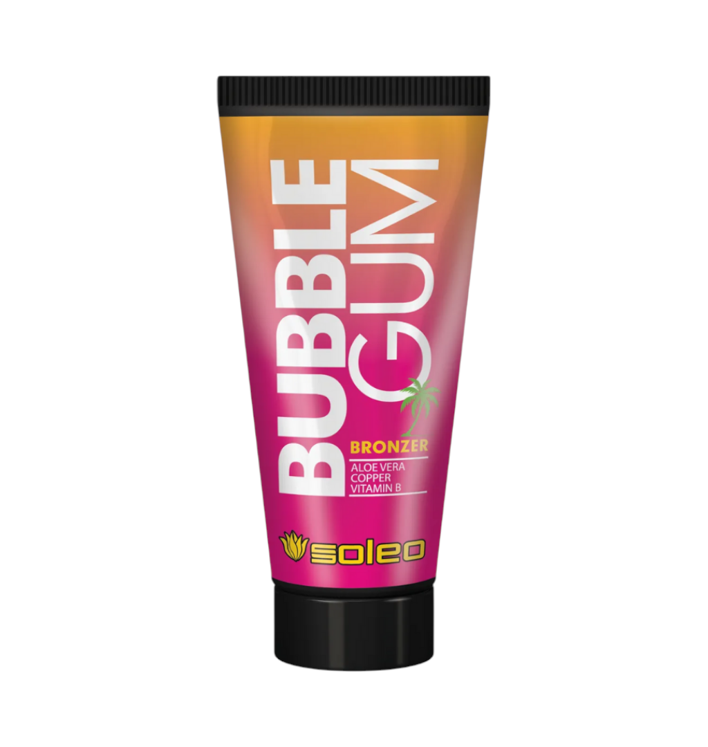 Soleo BUBBLE GUM – Accelerator bronzare cu bronzant și tyrozina